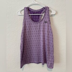 Under Armour Women's Lavender Tank Top - Size M
